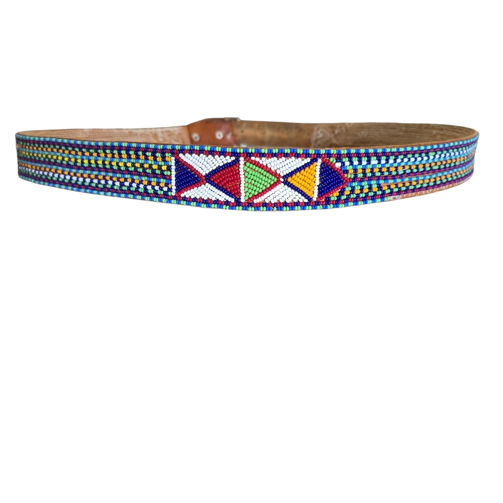 Multicolor Beaded Women's Belt